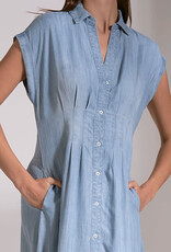 Chambray Midi Dress