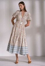 Midi Dress Blue Whimsey