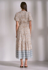 Elan Midi Dress Blue Whimsey
