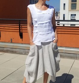 Inizio Linen Emma Sleeveless Top