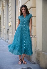 Inizio  Celeste Linen Dress