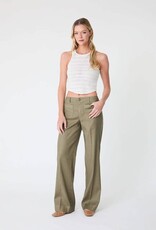 Level 99 Hampton Wide Leg Trouser Willow