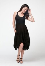 Inizio Magic Linen Dress Black