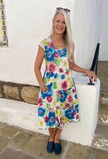 Dress Addict Happy Flowers Cotton Dress