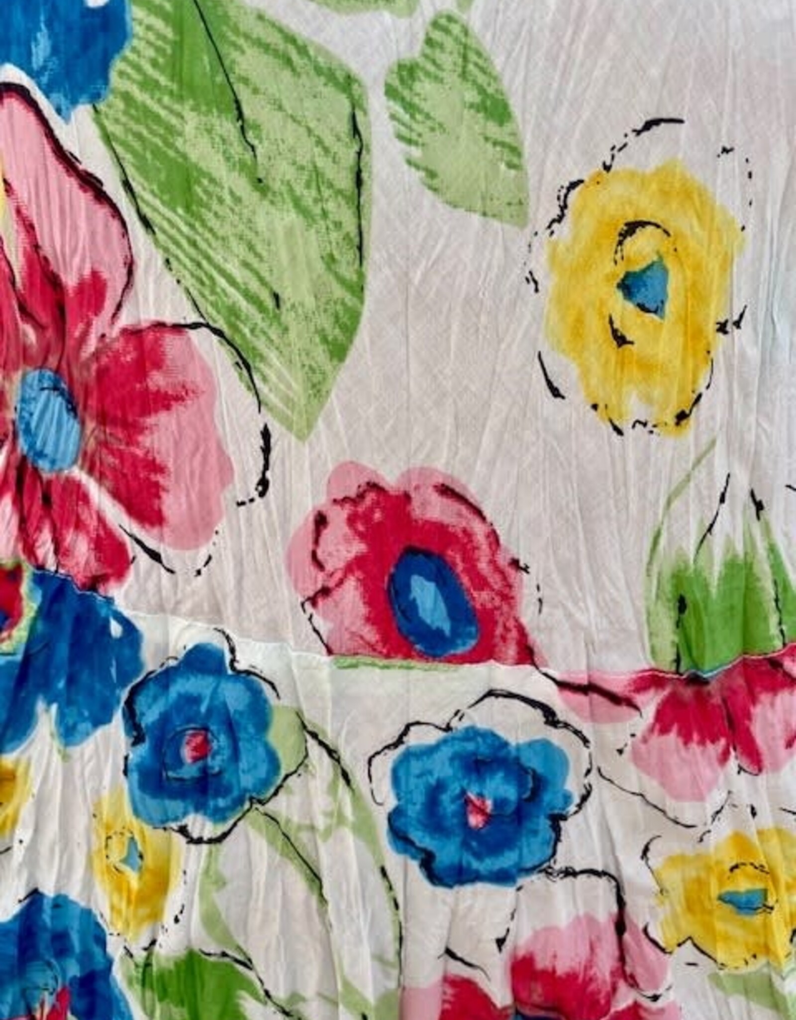 Dress Addict Happy Flowers Cotton Dress