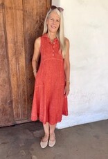 Inizio  Collar Linen Dress