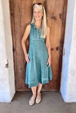 Inizio  Collar Linen Dress