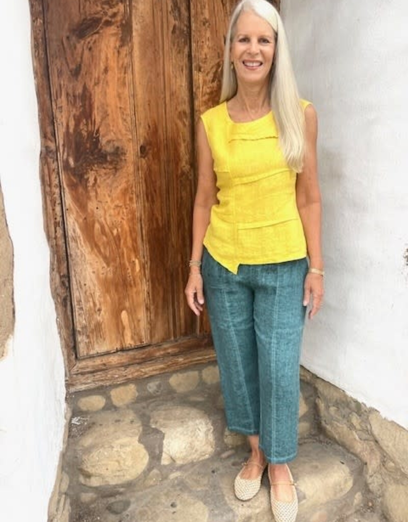 Inizio  Magic Capri Linen Pants