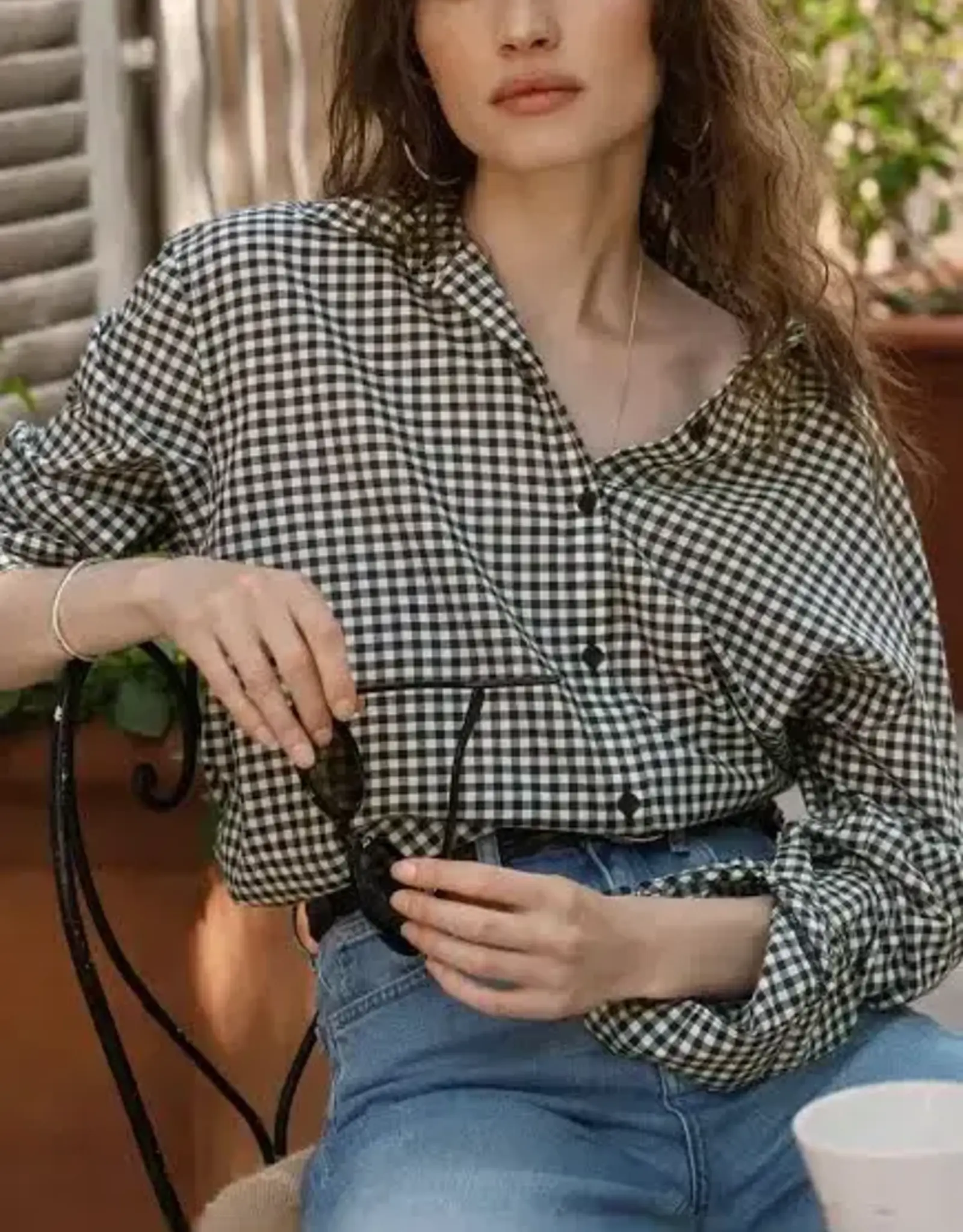 Z Supply  Seaport Gingham Shirt