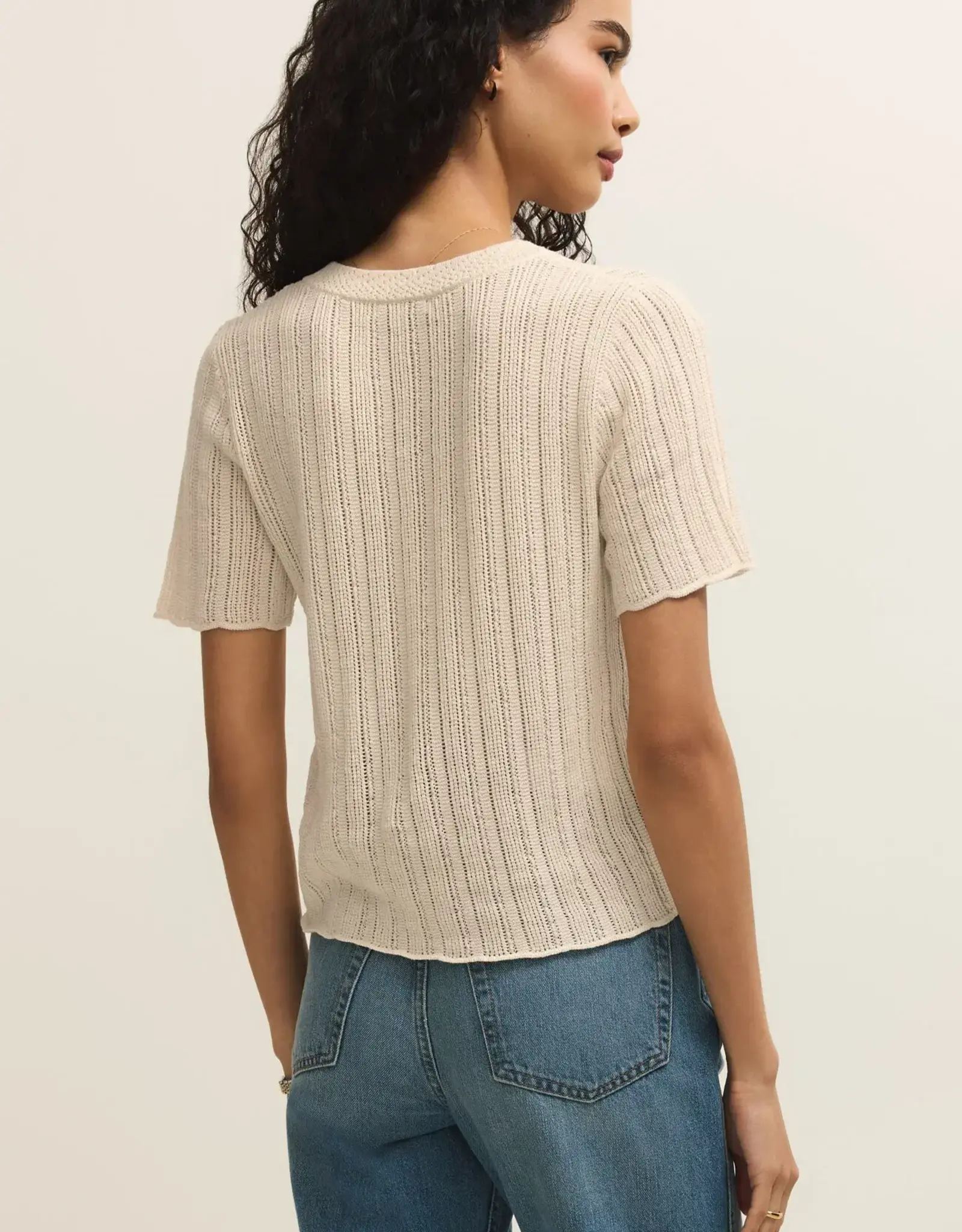Z Supply  Starboard Crochet Top