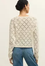 Z Supply  Hullen Crochet Sweater
