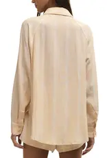 Z Supply  Perfect Linen Top Custard