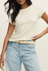 Z Supply  Renae Rib Short Sleeve Tee