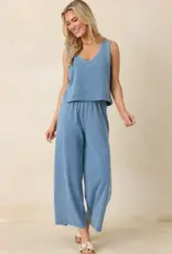 Z Supply  Sloane V-Neck Jersey Denim Tank