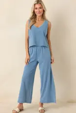 Z Supply  Sloane V-Neck Jersey Denim Tank