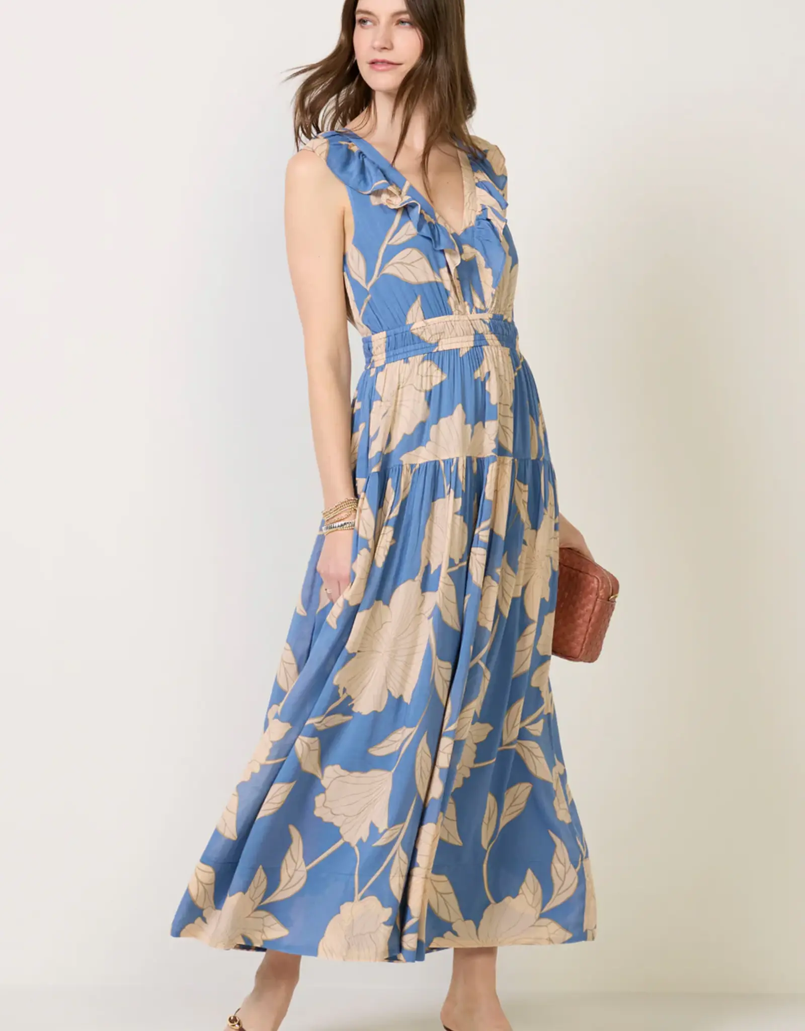 Z Supply  Malene Bloom Floral Maxi Dress