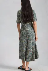 White Stuff Megan Jersey Dress Navy Dot