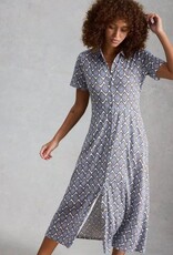 White Stuff  Rua Jersey Dress Periwinkle