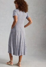 White Stuff  Rua Jersey Dress Periwinkle