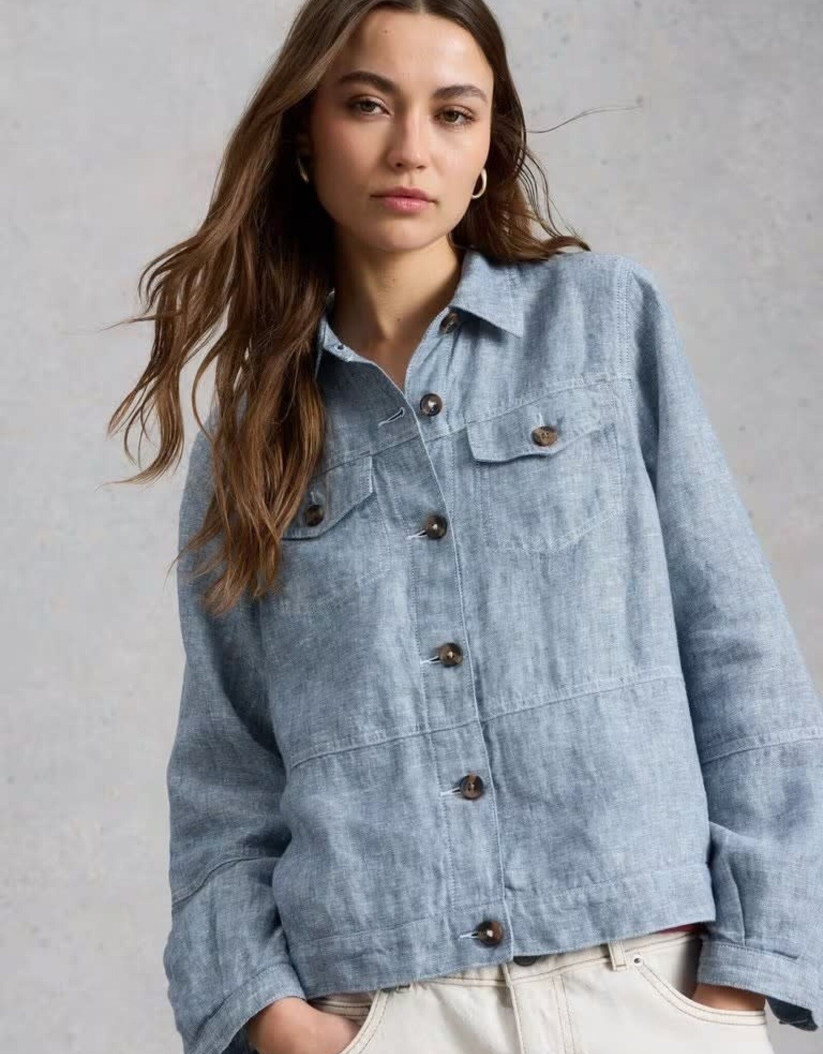 White Stuff Camille Linen Jacket