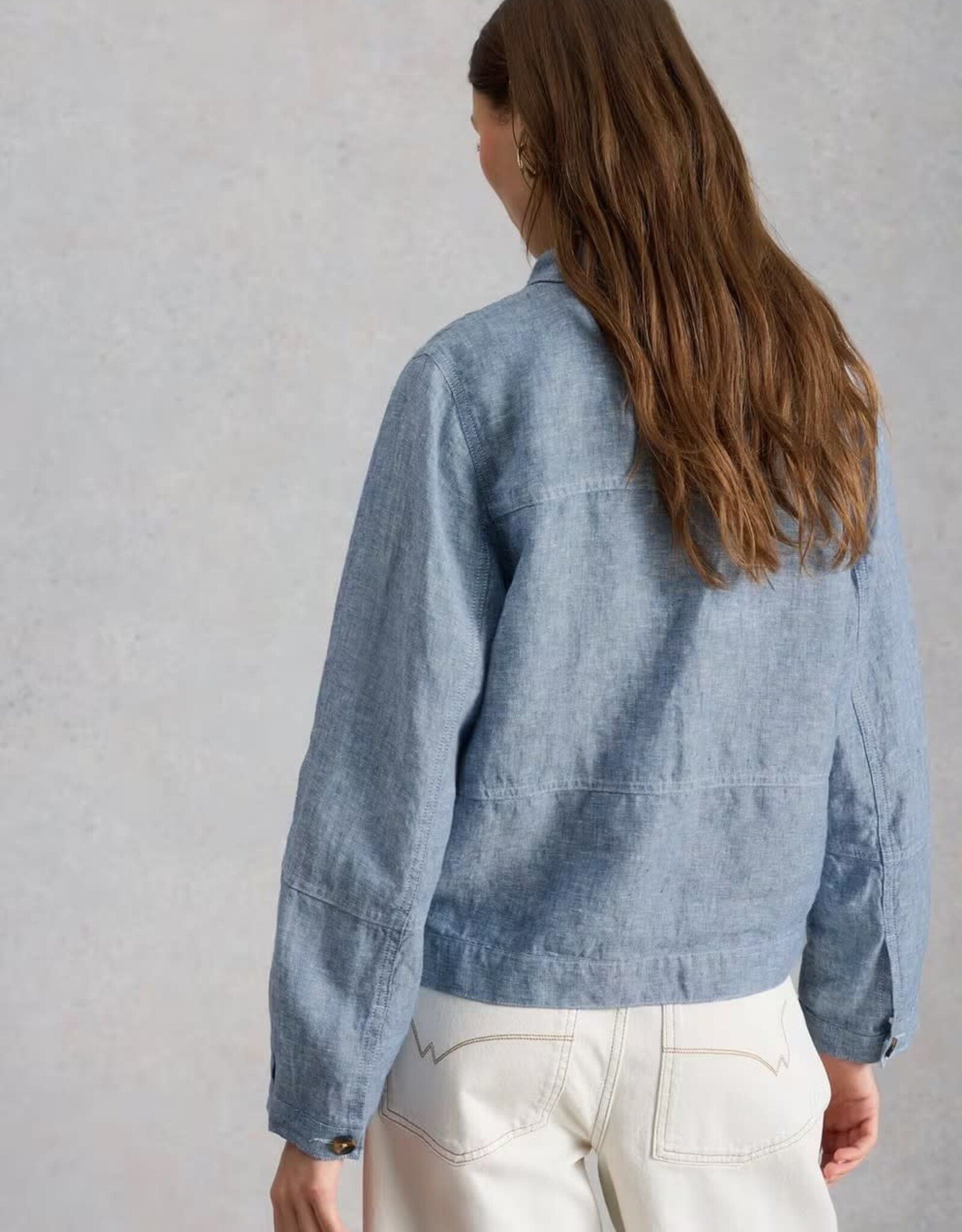 White Stuff Camille Linen Jacket