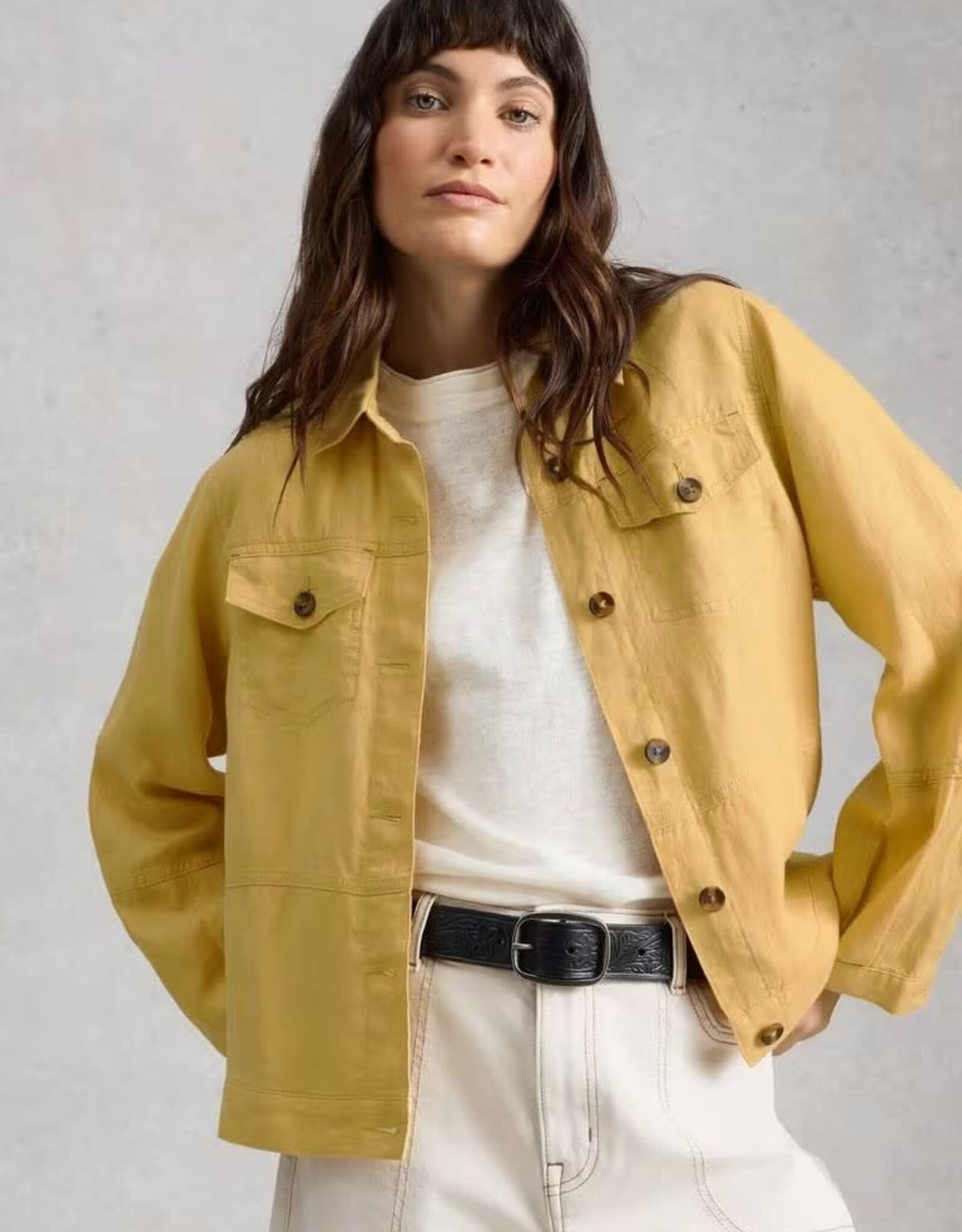 White Stuff Camille Linen Jacket