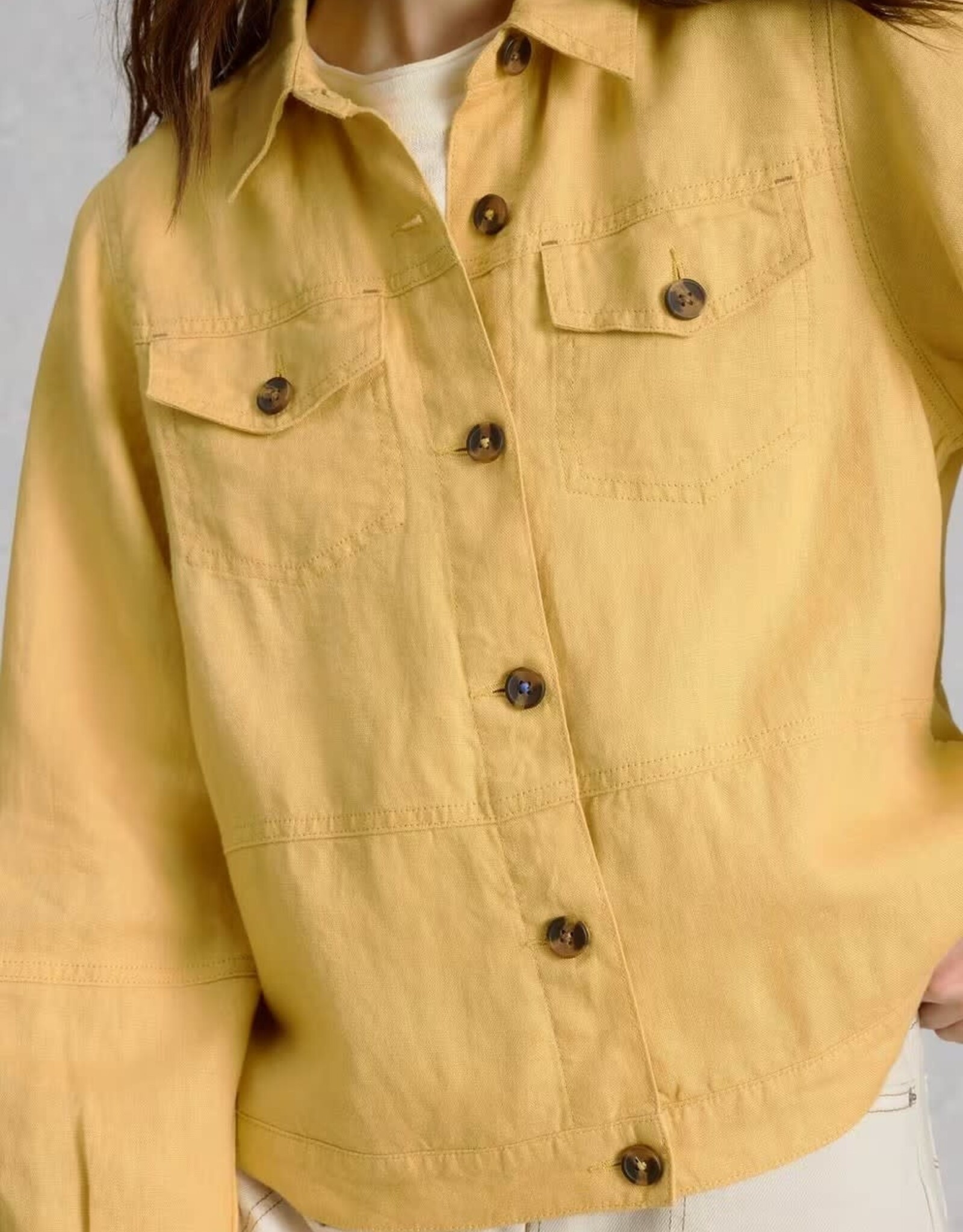 White Stuff Camille Linen Jacket