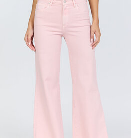 Dear John Fiona Wide Leg Jean Pink Cloud
