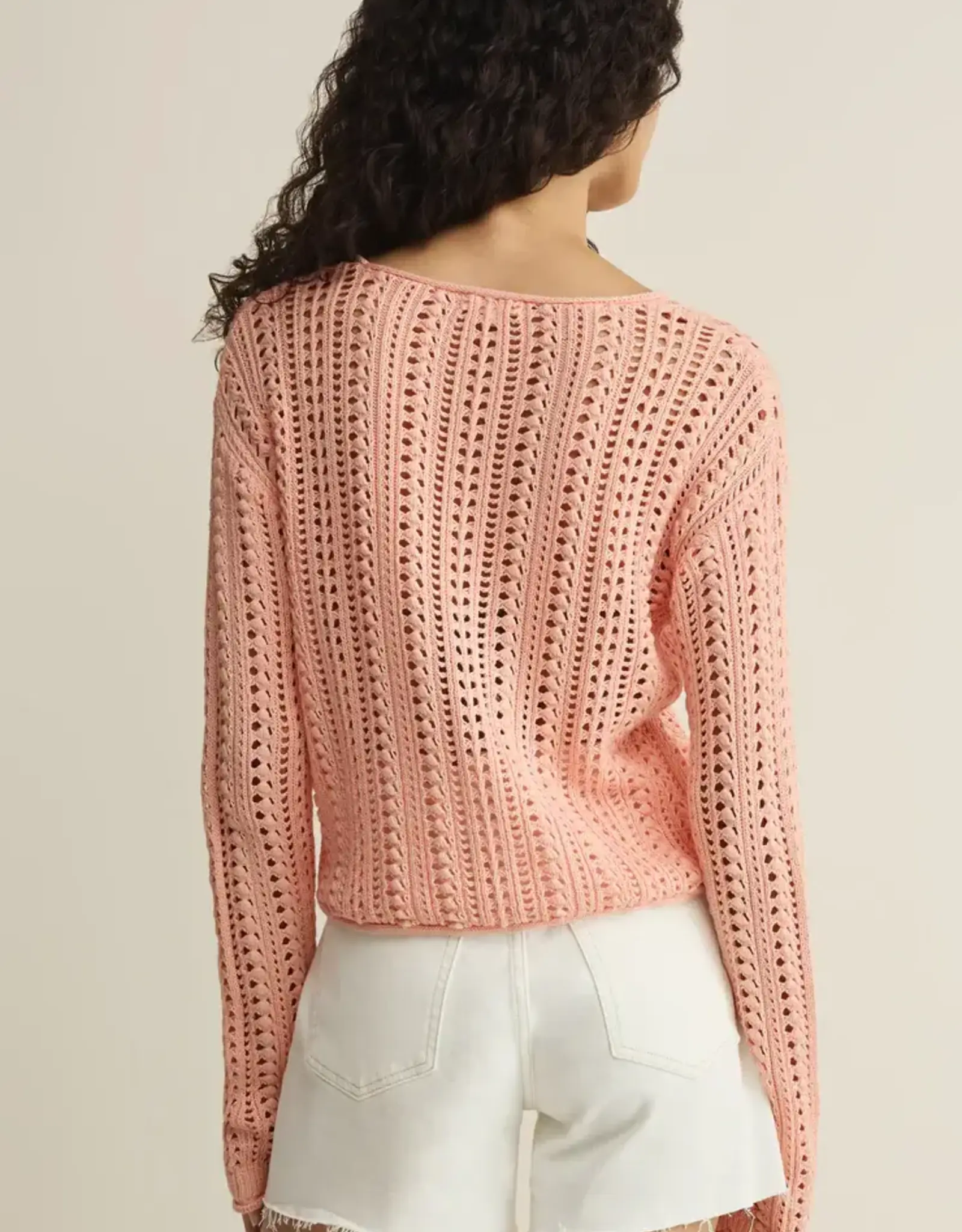 Z Supply Upland Crochet Sweater