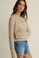 Z Supply Upland Crochet Sweater