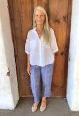 Inizio Magic Capri Linen Pants
