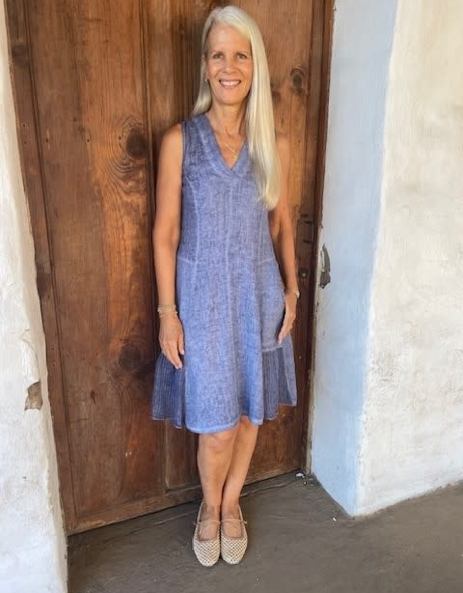 Inizio Inizio Linen New Catherine Dress