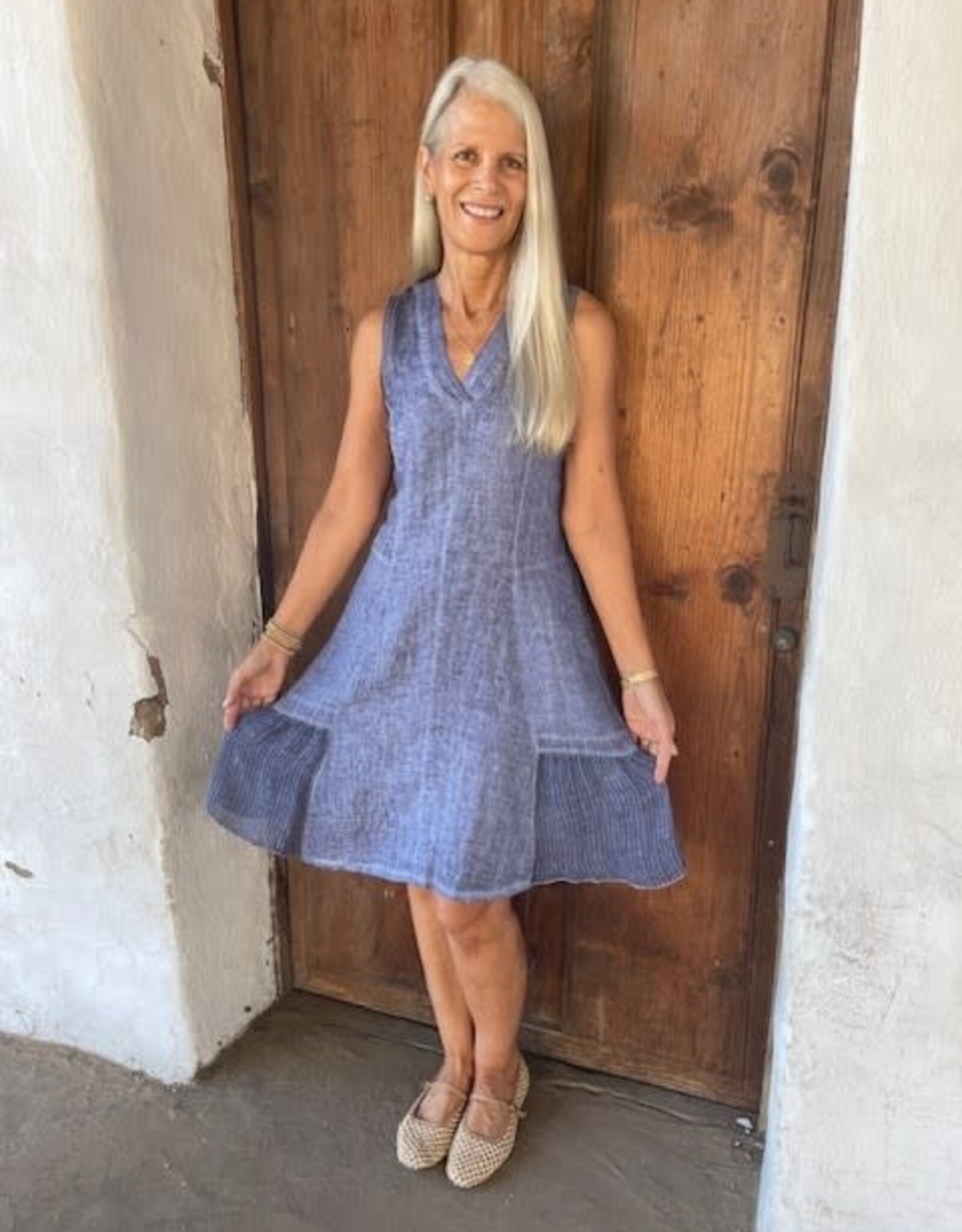 Inizio Inizio Linen New Catherine Dress
