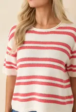 Z Supply  Prado Stripe Sweater Tee