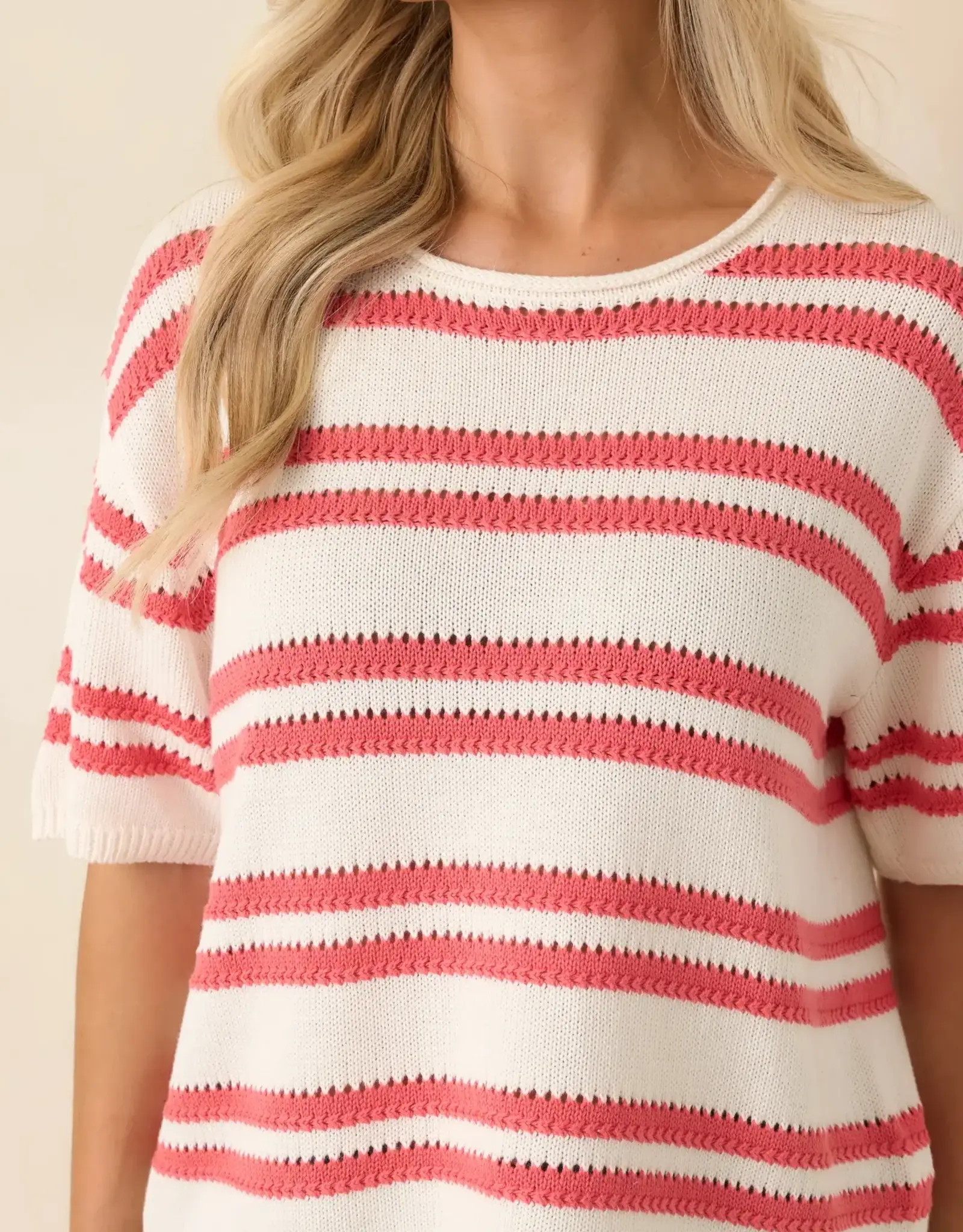 Z Supply  Prado Stripe Sweater Tee
