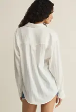 Z Supply  Perfect Linen White Shirt