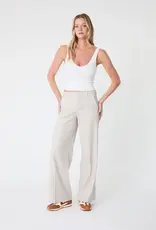 Level 99 Tallulah Wide Leg Trouser Pampas