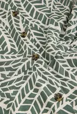 White Stuff  Rua Shirt Dress Green Print