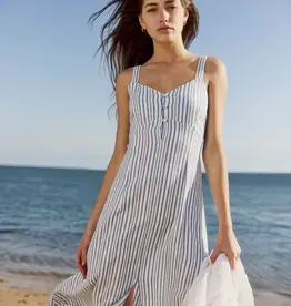 Splendid Madelyn Stripe Midi Dress
