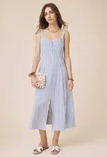 Splendid Madelyn Stripe Midi Dress