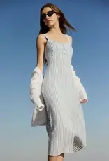 Splendid Madelyn Stripe Midi Dress