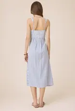 Splendid Madelyn Stripe Midi Dress