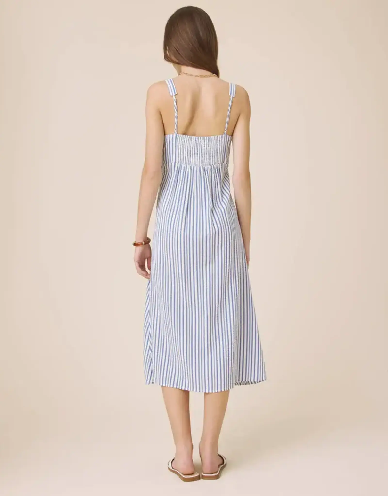 Splendid Madelyn Stripe Midi Dress
