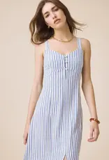 Splendid Madelyn Stripe Midi Dress