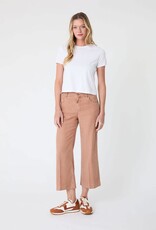 Level 99  Anabelle Wide Leg Pant Mocha