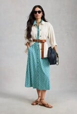 White Stuff Rua Shirt Dress Blue/Green