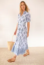 Marea Shirt Dress Hollyhock