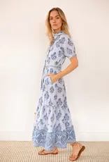 Marea Shirt Dress Hollyhock