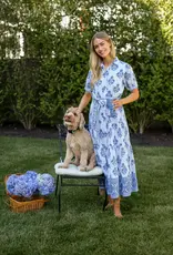 Marea Shirt Dress Hollyhock