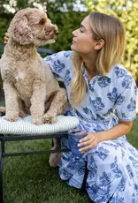 Marea Shirt Dress Hollyhock